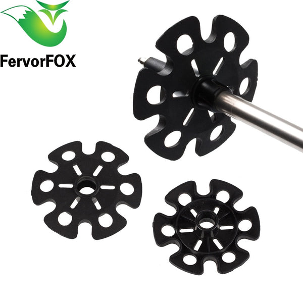5PC Removable Plastic Snowflake Basket For Trekking Poles,Walking Stick,Snow Disk For Snowshoeing Poles,Hiking Poles Accessories - PanasiaMarine.Com