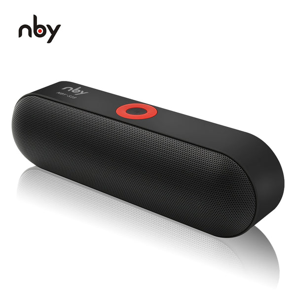 NBY S18 Portable Bluetooth Speaker with Dual Driver Loudspeaker,12 Hours Playtime,HD Audio Subwoofer Wireless Speakers with Mic - PanasiaMarine.Com