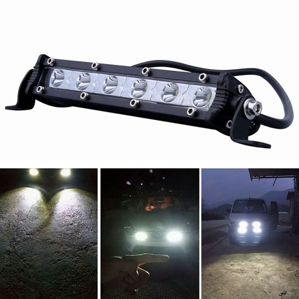 iSincer 24W Car LED Work Light Bar led Chips Waterproof Offroad Car Work Bulb headlight ATV SUV 4WD Boat Truck for Jeep BMW - PanasiaMarine.Com