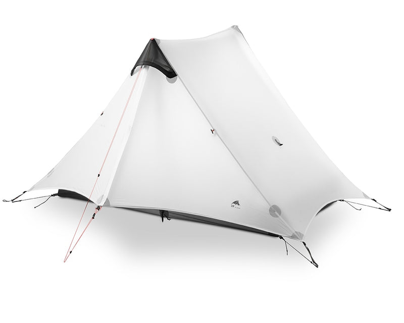 2018 LanShan2 3F UL GEAR 2 Person Outdoor Ultralight Camping Tent 3 Season Professional 15D Silnylon Rodless Tent 4 Season - PanasiaMarine.Com