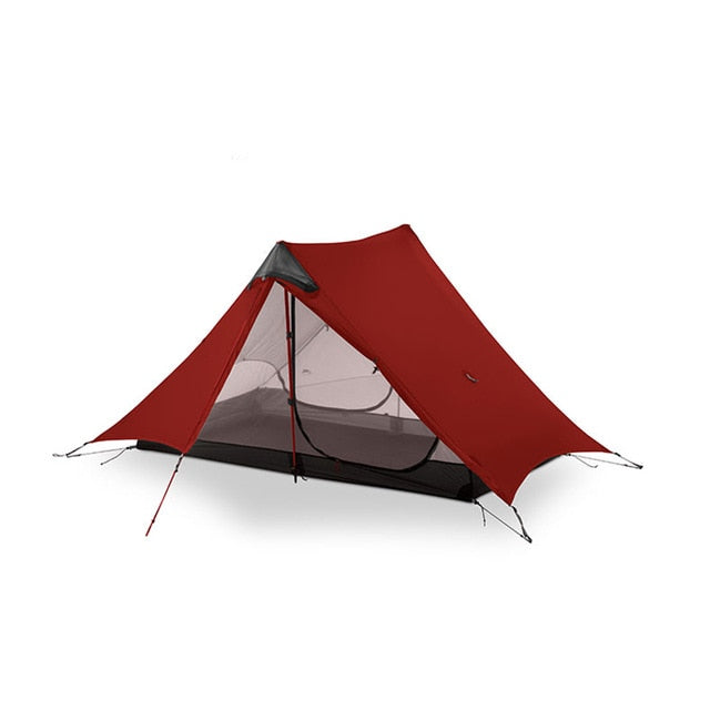 2018 LanShan2 3F UL GEAR 2 Person Outdoor Ultralight Camping Tent 3 Season Professional 15D Silnylon Rodless Tent 4 Season - PanasiaMarine.Com