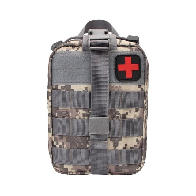 Outdoor Camping Travel First Aid Kit Tactical Medical Bag  Multifunctional Waist Pack Climbing Bag Emergency Case Survival Kit - PanasiaMarine.Com