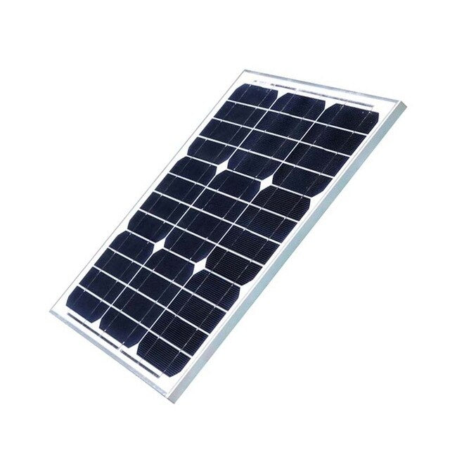 A Grade Solar Module 18v 40w 12v Solar Battery China Monocrystalline Off Grid Solar Home System LED Marine Yacht Boat Fan Phone - PanasiaMarine.Com