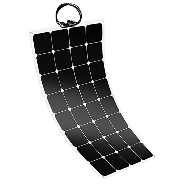 100W 12V Flexible Sunpower Solar Panel Battery Charger For Car Rv Marine Boat - PanasiaMarine.Com