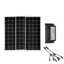Solar Panel 12V 100W 3 Pcs/Lot Solar Charge Controller 12V/24v 30A 3 In1 Conenector Marine Yacht Boat Solar Home System - PanasiaMarine.Com