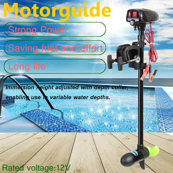 12V 18LBS  Outboard Motor Boat Engine Inflatable Boat Motor Marine Propeller - PanasiaMarine.Com