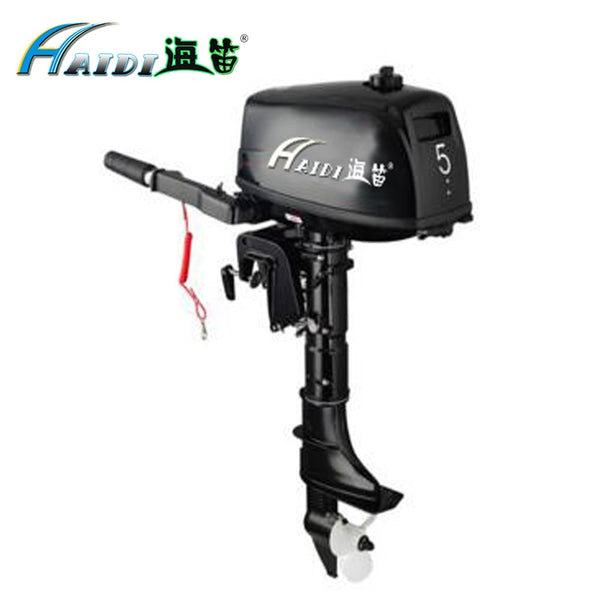 HaiDi 2 stroke 5 hp short shaft outboard motor with Hand startover  Marine Engine boat kayak - PanasiaMarine.Com