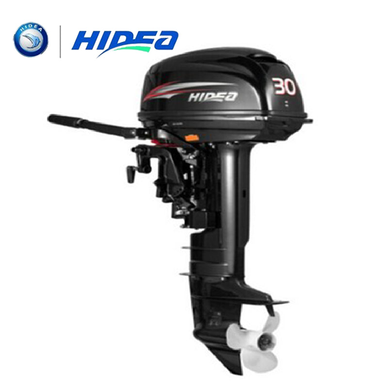 HIDEA Hot Selling Water Cooled 2-stroke 30 HP Marine Engine Outboard Motor For Boats  long shaft - PanasiaMarine.Com
