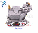 Boat Motor 66M-14301-12-00 Carburetor Assy for Yamaha 4-stroke 15hp F15 Electric Start Outboard Engine - PanasiaMarine.Com