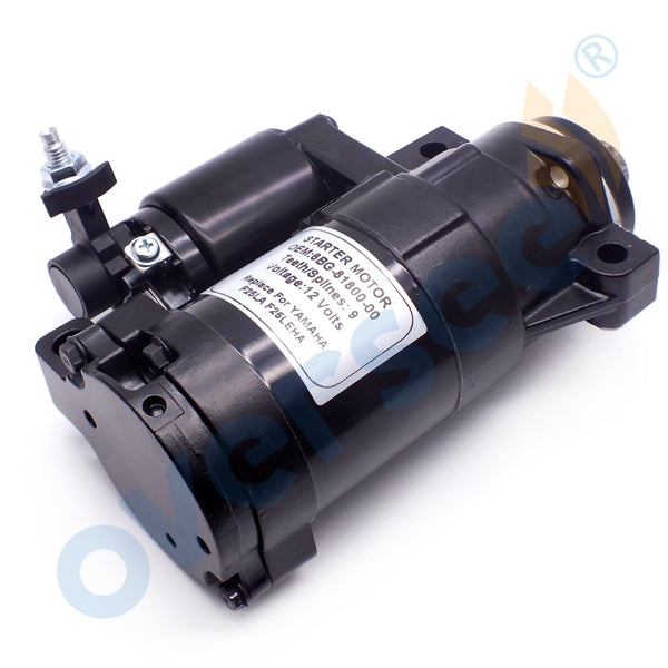 OVERSEE Starter Motor 6BG-81800 For Yamaha Outboard Motor 4 Stroke F25 T25 F40  6BG-81800-00 - PanasiaMarine.Com