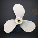 Boat Engine Propeller 7 1/2X7-BA for Yamaha 4HP 5HP Outboard Motor Aluminum Alloy 7 1/2 X 7 - BA 6E0-45943 - PanasiaMarine.Com