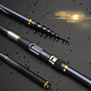 High Quality Carbon 3.6m 4.5m 5.4m 6.3m Telescopic Fishing Rod Ultra Light Rod Fish Fishing Tackle Sea Rod Spinning Fishing Pole - PanasiaMarine.Com