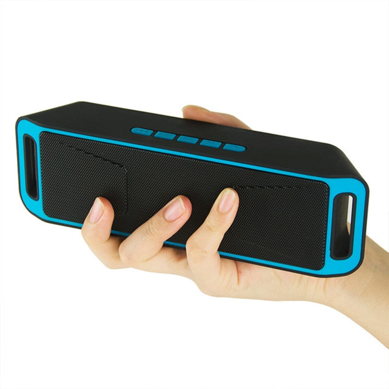 New Portable Bluetooth Speaker Receiver Bluetooth Surround FM Radio Function Bluetooth Speakers Subwoofer Outdoor Home - PanasiaMarine.Com