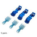 30/60PCS Electrical Wire Connectors Terminals Crimp Terminal Scotch Lock Quick Splice 22-10AWG Electrical Car Audio Kit Tool Set - PanasiaMarine.Com