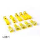 30/60PCS Electrical Wire Connectors Terminals Crimp Terminal Scotch Lock Quick Splice 22-10AWG Electrical Car Audio Kit Tool Set - PanasiaMarine.Com