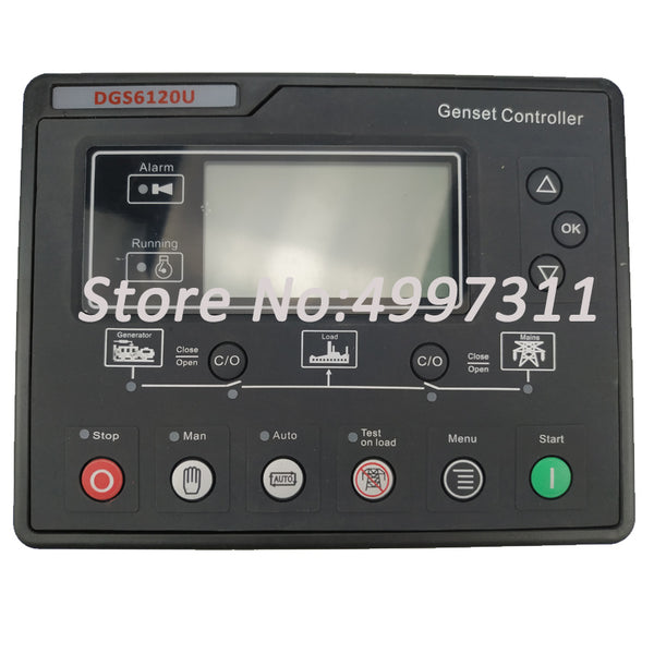 15 years Factory Quality Auto Start Generator Controller 6120U/compatible with genset controller SMARTGEN for Diesel Engine - PanasiaMarine.Com