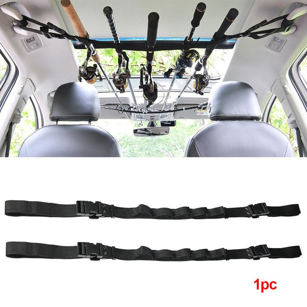 Booms Fishing VRC Vehicle Rod Carrier Rod Holder Belt Strap With Tie Suspenders Wrap Fishing Tackle Boxes Tools Box Accessories - PanasiaMarine.Com