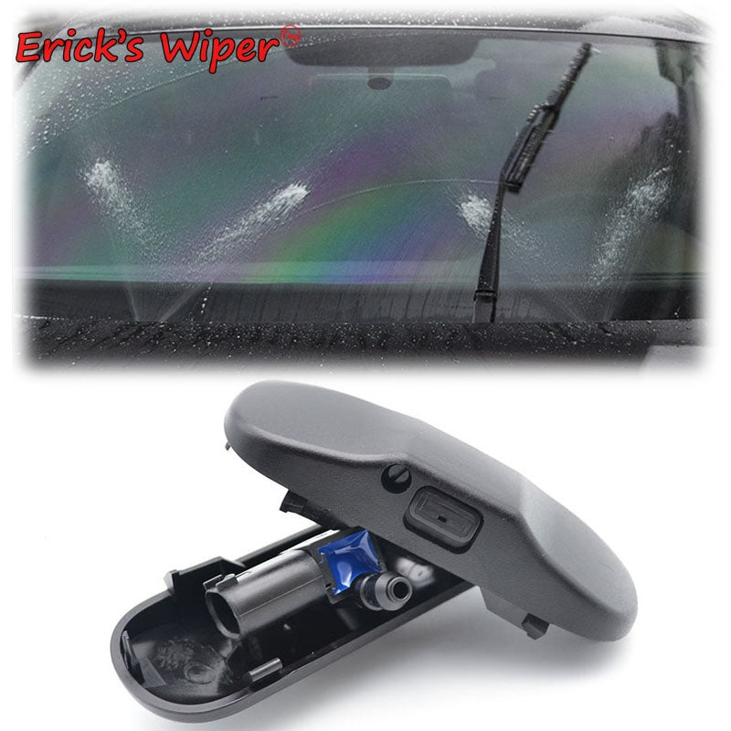 Erick's Wiper 2Pcs/lot Front Washer Jet Nozzle Heated For Audi TT A1 8X A4 B8 Q3 Q5 Q7 4L OE