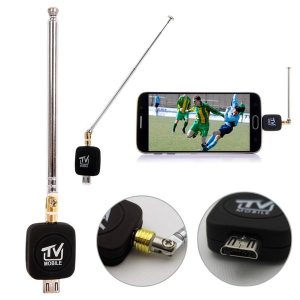 EDAL Micro USB DVB-T tuner TV Receivers Mini Dongle/Antenna DVB T HD Digital Mobile TV HDTV Satellite Receiver for Android Phone - PanasiaMarine.Com