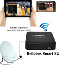 Hellobox Smart S2 Satellite Finder Satfinder Digital Bluetooth Support TV Play On Mobile Phone/Tablet TV Receiver DVB Player - PanasiaMarine.Com