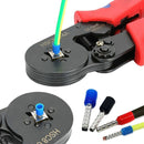 Hot Crimper Plier Set 0.25-10mm2 Self-adjustable Ratchat Wire Crimping Tool with 1200 Wire Terminal Crimp Connector Insul Retail - PanasiaMarine.Com