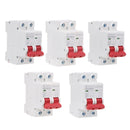 2P DC 1000V Solar Mini Circuit Breaker 10A/16A/32A/50A/63A DC Photovoltaic MCB - PanasiaMarine.Com