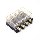 4 Way Fuse Box DC 12V - 32V Circuit Car Trailer Auto Blade Fuse Box Block Holder For AGC & JSO Fuses - PanasiaMarine.Com