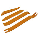 Professional 4PCS Orange ABS Automobile Audio Door Clip Panel Trim Dash Auto Radio Removal Pry Tools Set Car Panel Removal Tool - PanasiaMarine.Com