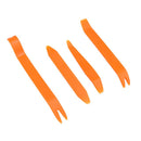 Professional 4PCS Orange ABS Automobile Audio Door Clip Panel Trim Dash Auto Radio Removal Pry Tools Set Car Panel Removal Tool - PanasiaMarine.Com