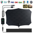 200 Miles HDTV Antenna Amplifier 1080p TV Antenna HD Digital Indoor Television HDTV Electronic Over The Air Range Fox 30A14 - PanasiaMarine.Com