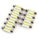 2018 Cheap High Quality 10Pcs 36mm Festoon 5050 6SMD LED White Car Interior Dome Light Bulb Premium - PanasiaMarine.Com