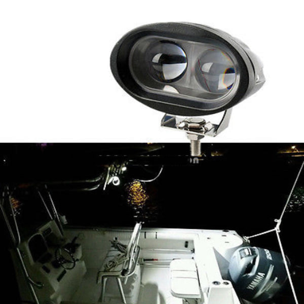 High Quality 20W Marine Spreader Light LED Deck/Mast Light For Boat 12v-30v DC - PanasiaMarine.Com