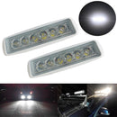 BBQ@FUKA White Spreader LED Deck Marine Lights For Boat Universal Car Front Rear Lamp Spot Light 12-30V 18W Styling Accessories - PanasiaMarine.Com