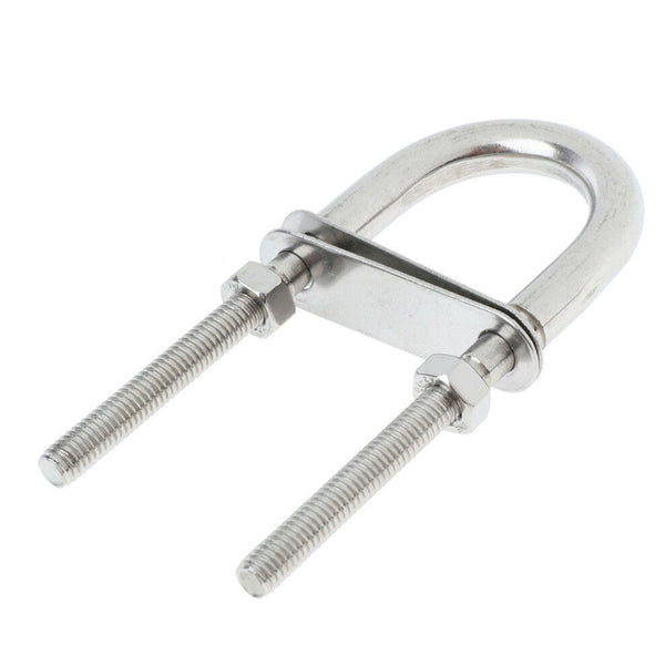 Replacement Marine Rowing Boat Stainless Steel U Bolt Rope Rigging Yacht Hardware Easy Install Durable Fastener Bow Stern Eye - PanasiaMarine.Com