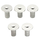 Hardware Fuel Marine Boat Deck Fill/Filler Keyless Cap 316 Stainless Steel Resist Corrosion Includes Attachment Chain Durable - PanasiaMarine.Com