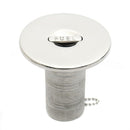 Hardware Fuel Marine Boat Deck Fill/Filler Keyless Cap 316 Stainless Steel Resist Corrosion Includes Attachment Chain Durable - PanasiaMarine.Com