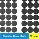 50Pair/lot Self-adhesive Magic Dots the hooks nylon sticker self adhesive hook and loop Velcro fastener with Glue DIY for sewing - PanasiaMarine.Com