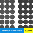 50Pair/lot Self-adhesive Magic Dots the hooks nylon sticker self adhesive hook and loop Velcro fastener with Glue DIY for sewing - PanasiaMarine.Com