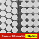 50Pair/lot Self-adhesive Magic Dots the hooks nylon sticker self adhesive hook and loop Velcro fastener with Glue DIY for sewing - PanasiaMarine.Com