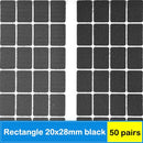 50Pair/lot Self-adhesive Magic Dots the hooks nylon sticker self adhesive hook and loop Velcro fastener with Glue DIY for sewing - PanasiaMarine.Com