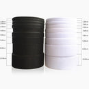 Magic Tape Hook and Loop No Glue White Black Self Adhesive Fastener Tape Strip Sewing Accessory 16/20/25/30/40/50/100mm*1m/Pair - PanasiaMarine.Com