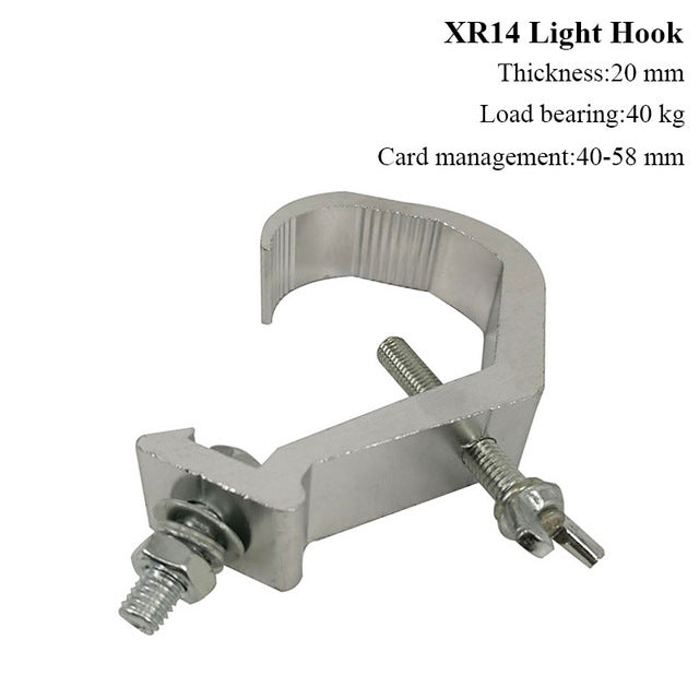 Aluminium Light hooks for hanging stage light clamps fixture big type stage truss fastener mounting heavy lighting outdoor show - PanasiaMarine.Com