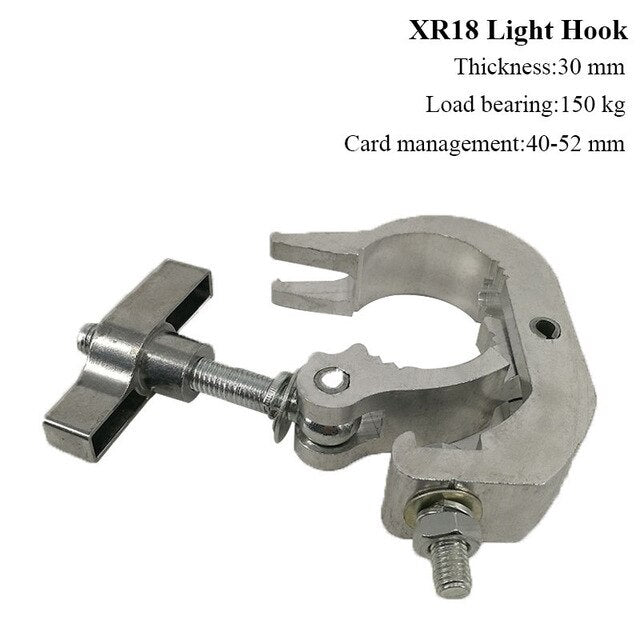 Aluminium Light hooks for hanging stage light clamps fixture big type stage truss fastener mounting heavy lighting outdoor show - PanasiaMarine.Com