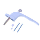 UPVC White Aluminum Alloy Window Handle with Locks Universal Door Handle Key Locking for Double Glazing White Door Turning - PanasiaMarine.Com