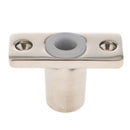Boat 316 Stainless Steel Oarlock Socket Side Mount Line Rowlock Marine Hardware for 1/2' Shank  2.4 x 1.5 Inch - PanasiaMarine.Com