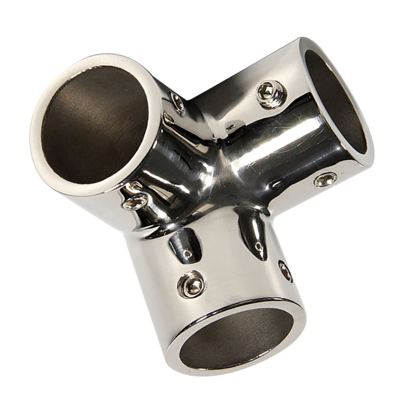 High Quality Boat Hand Rail Fittings 90° Marine Stainless Steel 3 Way Corner 1' for Kayak Canoe Boat Dinghy Accessories - PanasiaMarine.Com