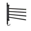 Towel Bars Wall Mounted Swing Towel Bar Towel Rack with Swing Arm Oil Rubbed Bronze Towel Rail Holder for Bathroom - PanasiaMarine.Com