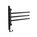 Towel Bars Wall Mounted Swing Towel Bar Towel Rack with Swing Arm Oil Rubbed Bronze Towel Rail Holder for Bathroom - PanasiaMarine.Com