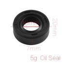 Uxcell 1pcs 7mm Steel Spring Nbr Tc Double Lip Oil Shaft Seal Id 10mm 12mm 14mm Od 20mm 22mm 24mm 25mm 26mm 27mm 28mm 32mm - PanasiaMarine.Com