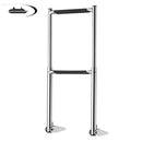 Marine Boat Accessories Marine Stainless Steel Telescoping 2 Step Ladder Upper Swim Platform Boat Yacht - PanasiaMarine.Com